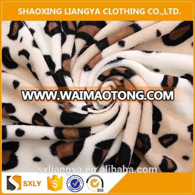 2017 shaoxing wholesale knitted textile blanket fabric